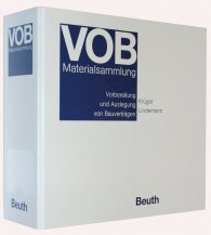 Publikace  Loseblattwerk; VOB-Materialsammlung; Vorbereitung und Auslegung von Bauverträgen 1.3.2024 náhled
