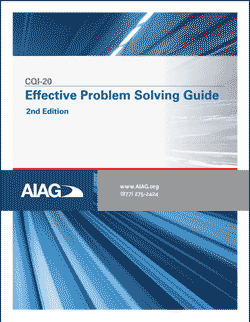 Publikace AIAG Effective Problem Solving Guide 1.8.2018 náhled