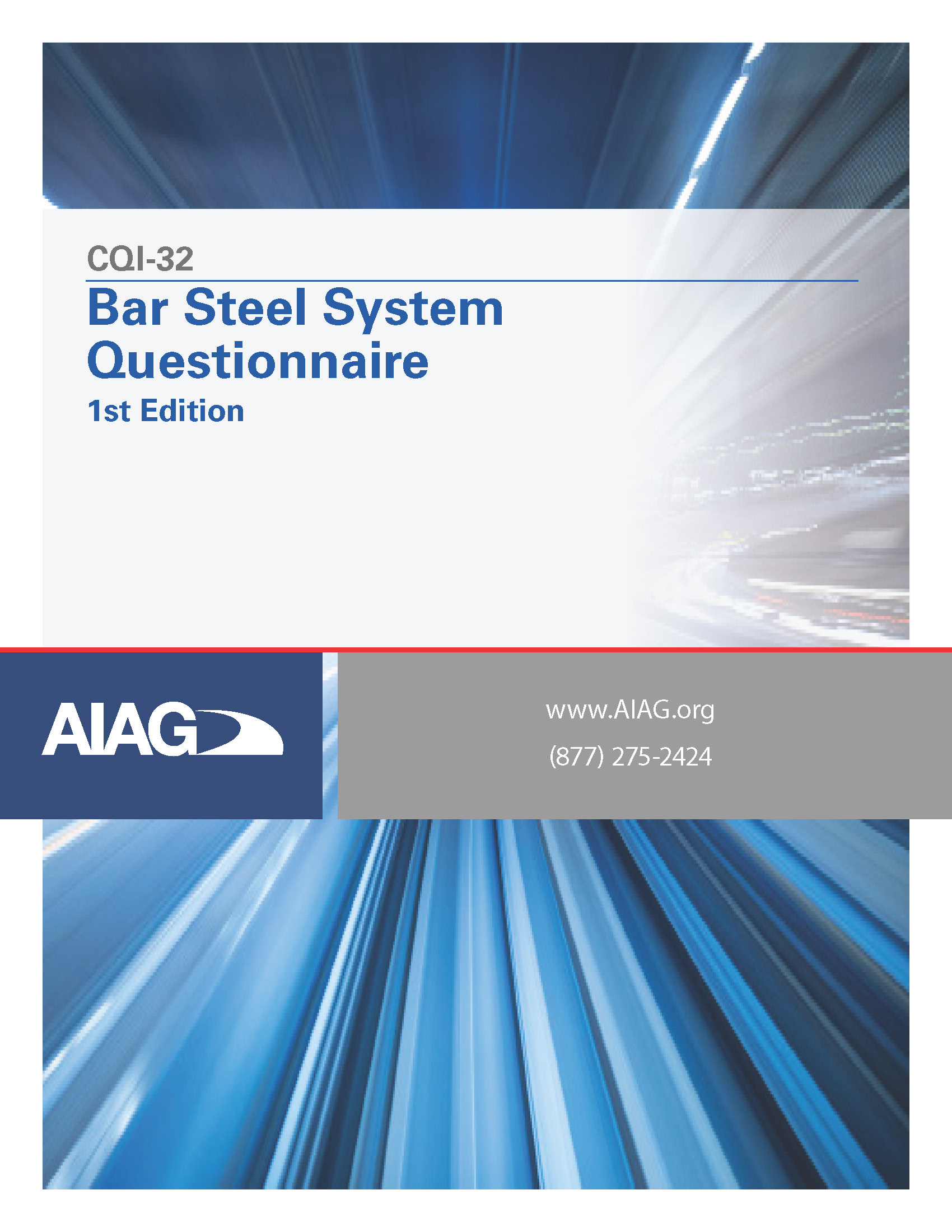 Publikace AIAG Bar Steel System Questionnaire 1.11.2025 náhled