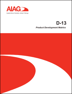 Publikace AIAG Product Development Metrics 1.8.1999 náhled