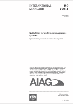 Publikace AIAG Guidelines for Auditing Management Systems 1.7.2018 náhled