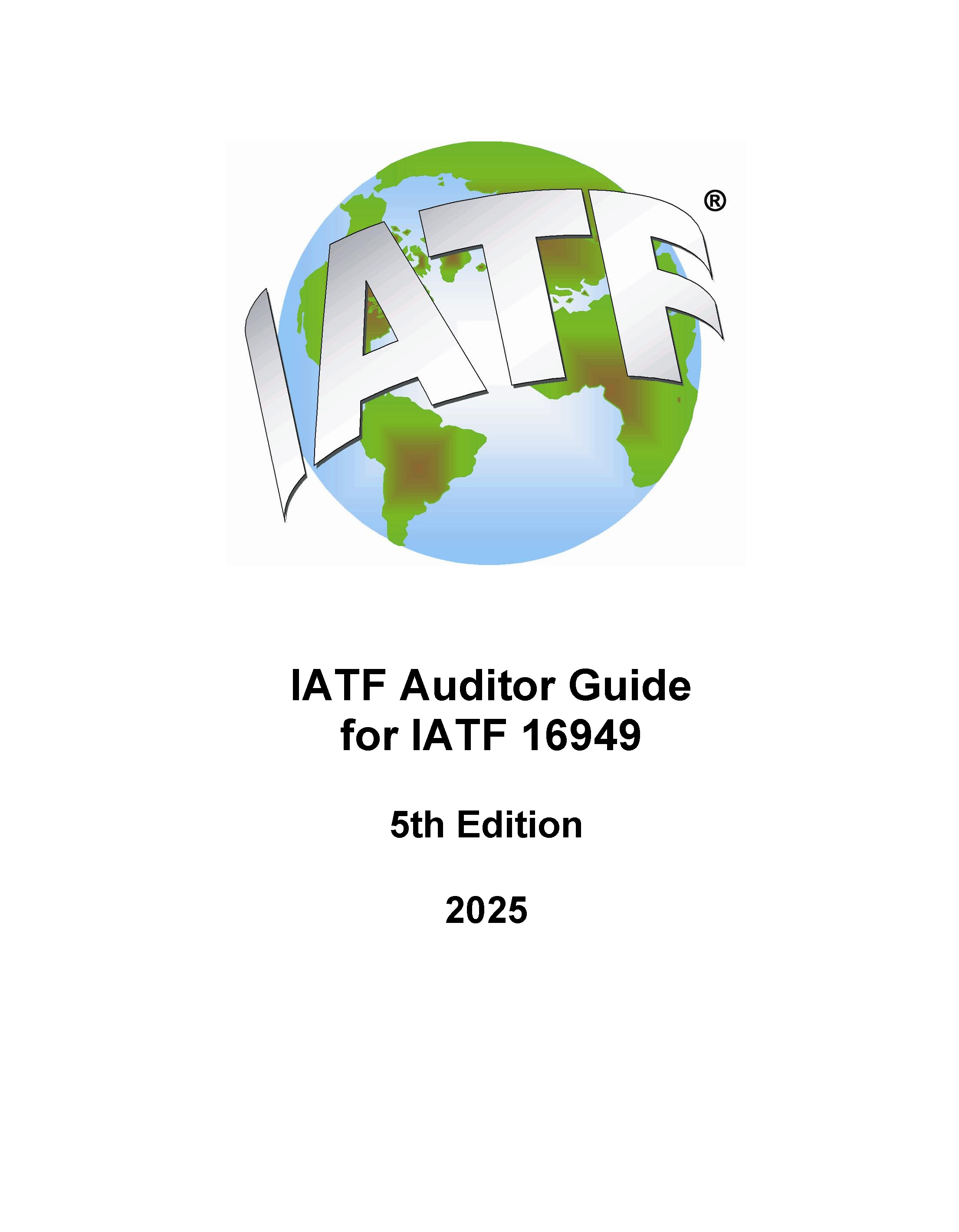 Publikace AIAG IATF Auditor Guide for IATF 16949 1.1.2025 náhled