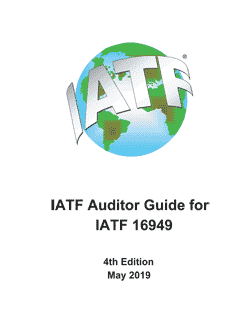 Náhled  IATF Auditor Guide for IATF 16949 1.1.2001