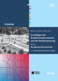 Publikace  DIN Media Studium; Grundlagen der Straßenverkehrstechnik und der Verkehrsplanung; Band 1 - Straßenverkehrstechnik 31.3.2011 náhled