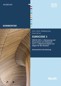 Náhled  DIN Media Kommentar; Eurocode 5; DIN EN 1995-1-1 Bemessung und Konstruktion von Holzbauten - Teil 1-1: Allgemeine Regeln und Regeln für den Hochbau Kommentierte Kurzfassung 21.6.2013