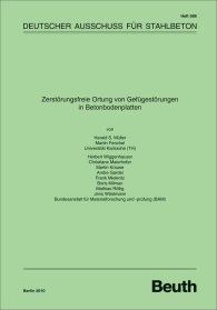 Publikace  DAfStb-Heft 589; Zerstörungsfreie Ortung von Gefügestörungen in Betonbodenplatten 15.11.2010 náhled