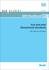 Publikace  DIN_Handbook 28; Iron and steel; Dimensional standards 31.5.2011 náhled