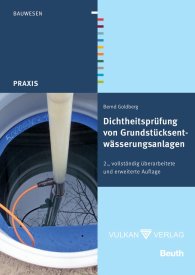 Publikace  Beuth Praxis; Dichtheitsprüfung von Grundstücksentwässerungsanlagen 26.1.2012 náhled