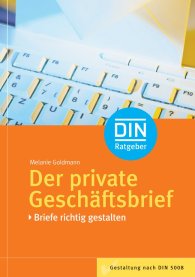 Publikace  DIN-Ratgeber; Der private Geschäftsbrief; Briefe richtig gestalten 9.9.2011 náhled