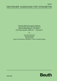 Publikace  DAfStb-Heft 587; Verbundforschungsvorhaben 