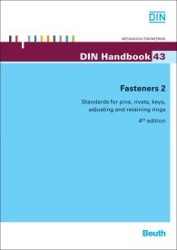 Publikace  DIN_Handbook 43; Fasteners 2; Standards for pins, rivets, keys, adjusting and retaining rings 19.7.2012 náhled