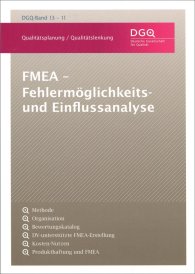 Publikace  DGQ-Band 13-11; FMEA - Fehlermöglichkeits- und Einflussanalyse 25.5.2012 náhled