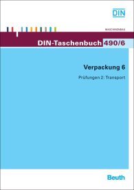 Publikace  DIN-Taschenbuch 490/6; Verpackung 6; Prüfungen 2: Transport 26.10.2012 náhled