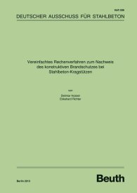 Náhled  Vereinfachtes Rechenverfahren zum Nachweis des konstruktiven Brandschutzes bei Stahlbeton-Kragstützen 16.1.2013