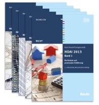 Náhled  Beuth Recht; HOAI 2013; Paket mit allen fünf Bänden 14.8.2014