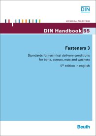 Publikace  DIN_Handbook 55; Fasteners 3; Standards for technical delivery conditions for bolts, screws, nuts and washers 21.1.2014 náhled