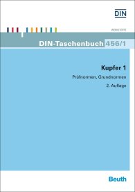 Publikace  DIN-Taschenbuch 456/1; Kupfer 1; Prüfnormen, Grundnormen 8.1.2015 náhled