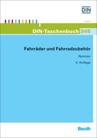 Náhled  DIN-Taschenbuch 345; Fahrräder und Fahrradzubehör 28.5.2015