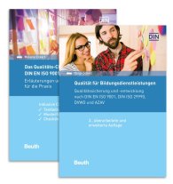 Náhled  DIN Media Praxis; Qualität für Bildungsdienstleistungen + Qualitäts-Checkheft für Trainer; DIN EN ISO 9001 und DVWO Paket 13.10.2016