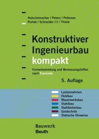 Publikace  Bauwerk; Konstruktiver Ingenieurbau kompakt; Formelsammlung und Bemessungshilfen nach Eurocode für die Bereiche: Lastannahmen, Holzbau, Mauerwerksbau, Stahlbau, Stahlbetonbau, Geotechnik, Statische Hinweise 31.10.2016 náhled