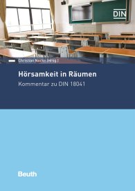 Publikace  DIN Media Kommentar; Hörsamkeit in Räumen; Kommentar zu DIN 18041 22.2.2018 náhled