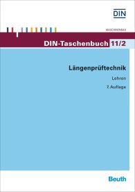 Publikace  DIN-Taschenbuch 11/2; Längenprüftechnik 2; Lehren 14.6.2016 náhled