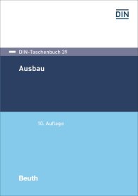 Náhled  DIN-Taschenbuch 39; Ausbau 23.9.2016