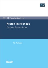 Publikace  DIN-Taschenbuch 114; Kosten im Hochbau; Flächen, Rauminhalte 8.4.2019 náhled