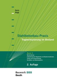 Publikace  Bauwerk; Stahlbetonbau-Praxis - Tragwerksplanung im Bestand; Band 3: Werterhaltung, Historische Baukonstruktionen und Regelwerke, Schutz und Instandsetzung, Bewertung von Betontragwerken, Verstärkungen und Ertüchtigungen 19.10.2017 náhled