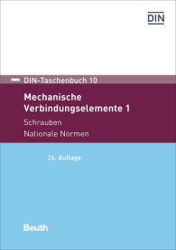 Publikace  DIN-Taschenbuch 10; Mechanische Verbindungselemente 1; Schrauben Nationale Normen 2.3.2017 náhled