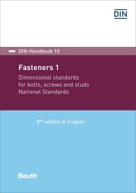 Publikace  DIN_Handbook 10; Fasteners 1; Dimensional standards for bolts, screws and studs National standards 31.8.2017 náhled