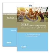 Publikace  DIN-Taschenbuch und Beuth Kommentar; Sichere Spielplätze und Spielgeräte; Paket: Kommentar 
