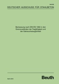 Publikace  DAfStb-Heft 630; Bemessung nach DIN EN 1992 in den Grenzzuständen der Tragfähigkeit und der Gebrauchstauglichkeit 31.8.2018 náhled