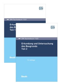 Publikace  DIN-Taschenbuch 113/1 und 113/2; Erkundung und Untersuchung des Baugrunds; Paket DIN-Taschenbuch 113/1 und 113/2 20.11.2018 náhled