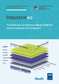 Publikace  DIN Media Innovation; Industrie 4.0; The Reference Architecture Model RAMI 4.0 and the Industrie 4.0 component 10.10.2019 náhled