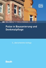 Publikace  DIN Media Praxis; Putze in Bausanierung und Denkmalpflege 16.10.2019 náhled