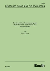 Publikace  DAfStb-Heft 629; Zur einheitlichen Bemessung gegen Durchstanzen in Flachdecken und Fundamenten 12.4.2019 náhled