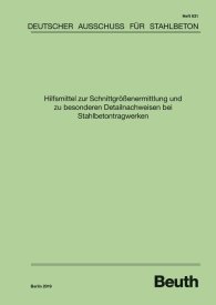 Publikace  DAfStb-Heft 631; Hilfsmittel zur Schnittgrößenermittlung und zu besonderen Detailnachweisen bei Stahlbetontragwerken 2.5.2019 náhled