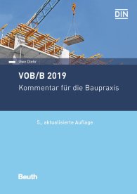 Publikace  DIN Media Recht; VOB/B 2019; Kommentar für die Baupraxis 7.11.2019 náhled