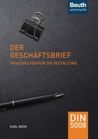 Náhled  DIN Media Praxis; Der Geschäftsbrief; Praxishilfen für die Gestaltung 8.6.2020