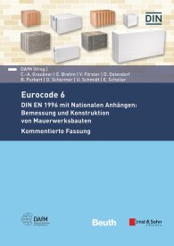 Náhled  DIN Media Kommentar; Eurocode 6; DIN EN 1996 mit Nationalen Anhängen: Bemessung und Konstruktion von Mauerwerksbauten Kommentierte Fassung 8.4.2020