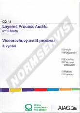 Publikace  CQI 8. Víceúrovňový audit procesu - 2. vydání 2014 (české 1. vydání 2015). 1.7.2015 náhled