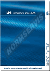 Náhled  ISG speciál č. 8 - Bezpečný provoz/užívání plynových zařízení v budovách. 1.1.2010