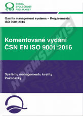 Náhled  Komentované vydání ČSN EN ISO 9001: 2016. Systémy managementu kvality. Požadavky 1.3.2016