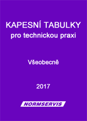Kapesní tabulky pro technickou praxi - Všeobecně 2017 (pu blik) 1.9.2017