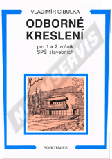 Publikace  Odborné kreslení pro 1. a 2. ročník SPŠ stavebních. Autor: Cibulka, Bartoš 1.1.2010 náhled