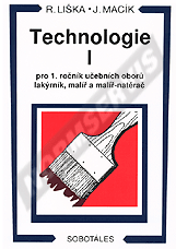 Publikace  Technologie I pro 1. ročník učebních oborů lakýrník, malíř, malíř - natěrač. Autor: Liška, Macík 1.1.1998 náhled