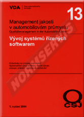 Publikace  VDA 13 - Vývoj systémů řízených softwarem - 1. vydání 1.1.2005 náhled
