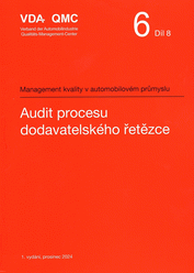 Publikace  VDA 6.8 - Audit procesu dodavatelského řetězce - 1. vydání 1.6.2025 náhled